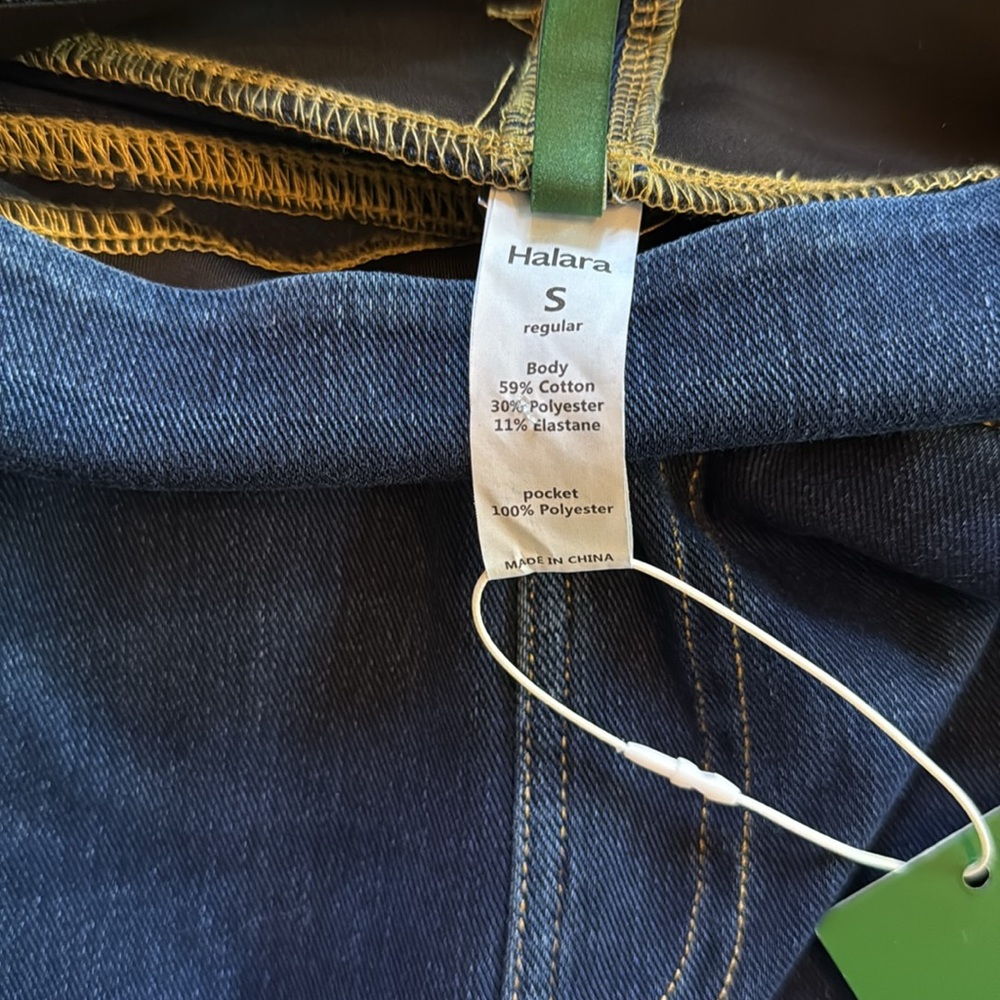 NWT HALARA Flex Baggy Wide Leg Stretch Jeans - Picture 6 of 9